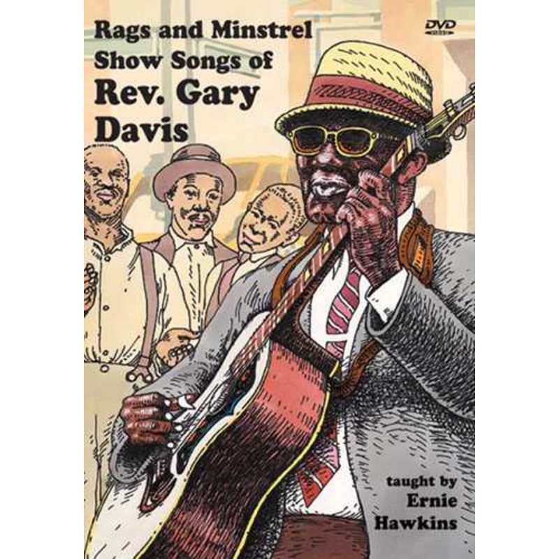 DVD - Rags and Minstrel Show Songs of Rev. Gary Davis
