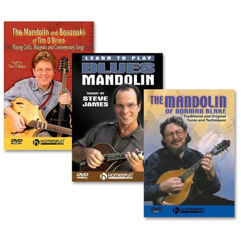 Mandolin Adventures 3-DVD Value Pack