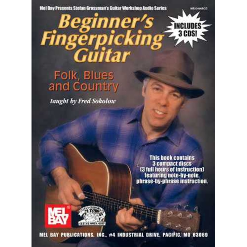 Beginner's Fingerpicking Guitar: Folk, Blues and Country