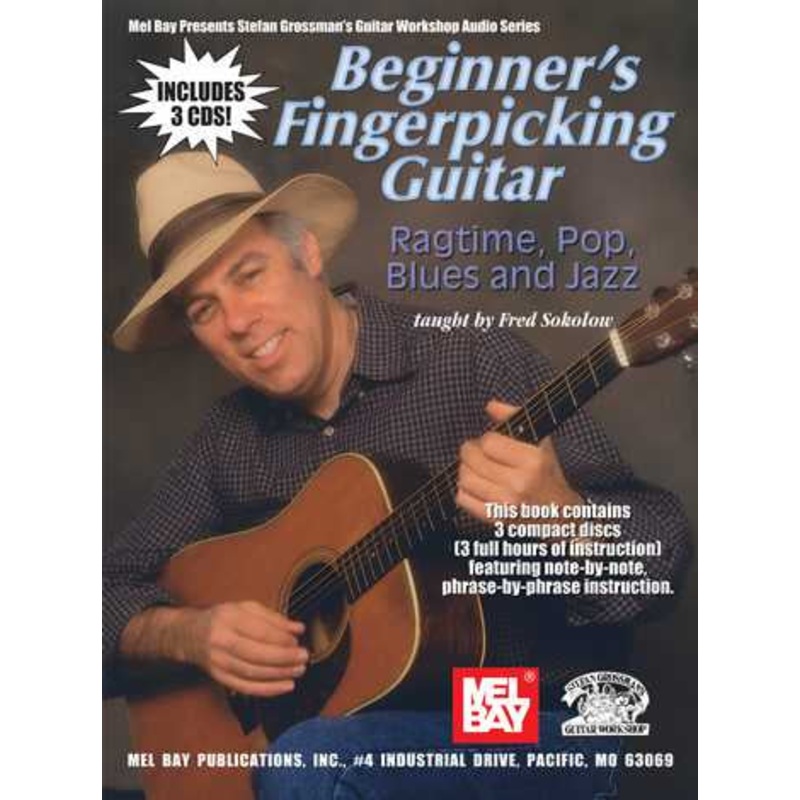 Beginner's Fingerpicking Guitar: Ragtime, Pop, Blues and Jazz