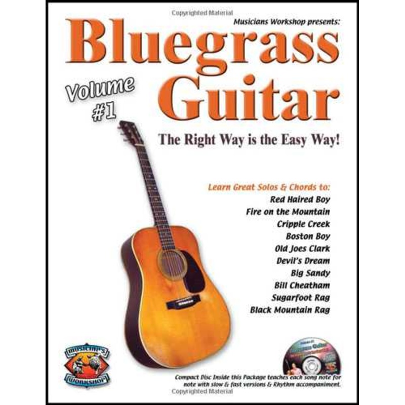 Bluegrass Guitar-The Right Way Is the Easy Way, Volume One