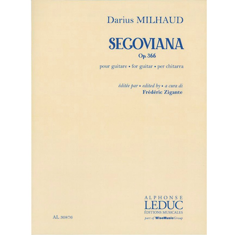 Segoviana, OP. 366 for Guitar