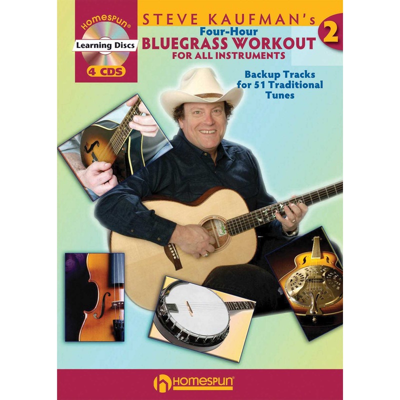 Steve Kaufman's Four-Hour Bluegrass Workout for All Instruments, Series Two