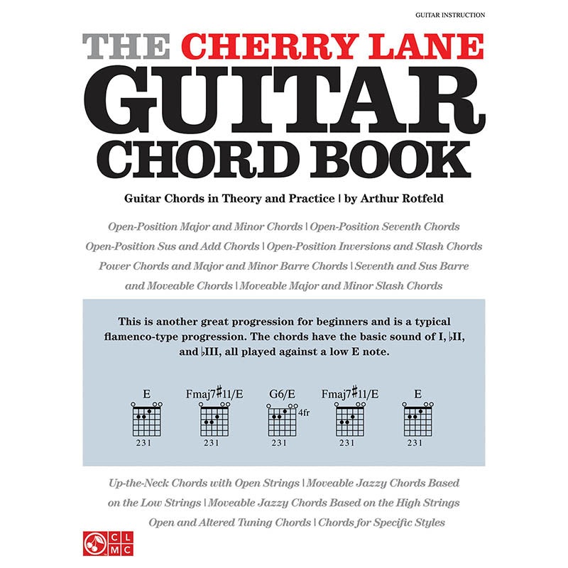 The Cherry Lane Guitar Chord Book - Guitar Chords in Theory and Practice