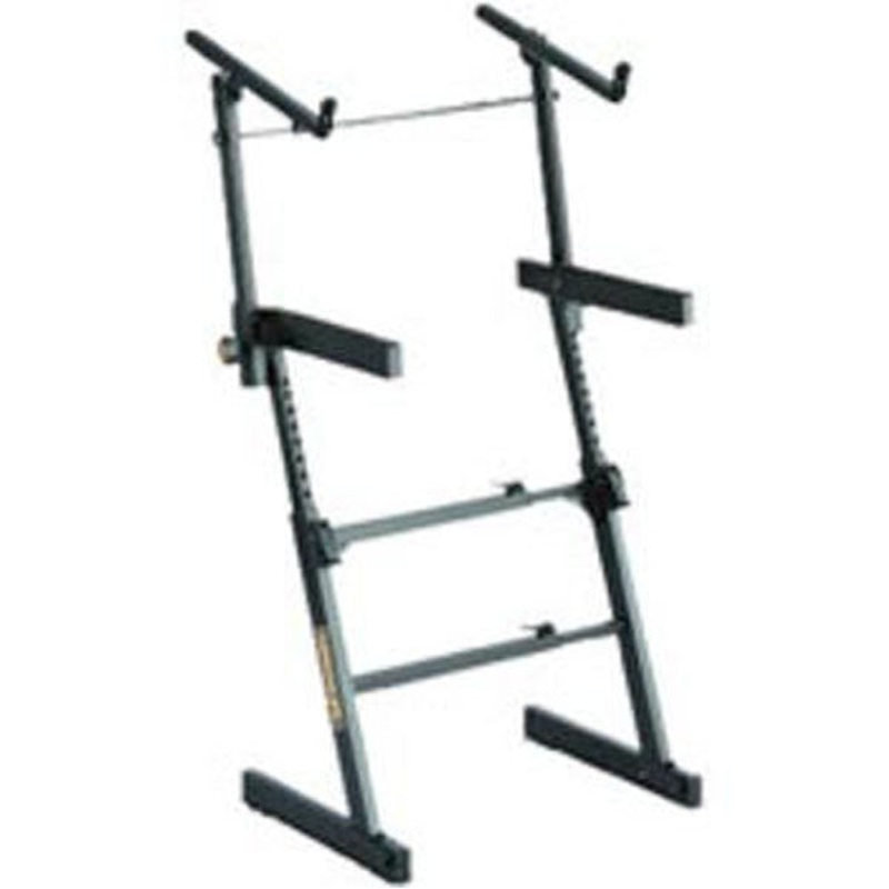Hercules KS410B Z-Stand Double Tier Keyboard Stand with Autolock