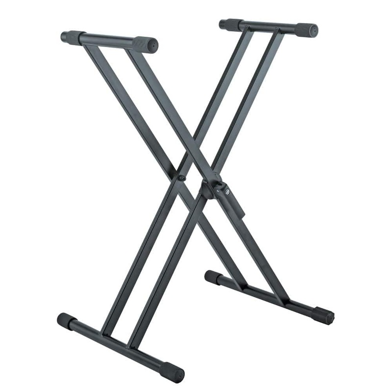 Konig & Meyer 18990-015-55 Rick Keyboard Stand - Black