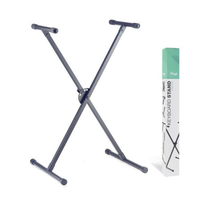 Stagg KXS-A35 BK X-Style Adjustable Keyboard Stand (Black)