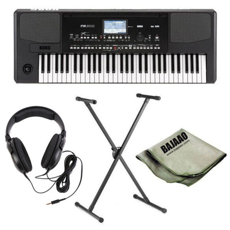 Korg PA300 Professional Arranger Keyboard Deluxe Bundle