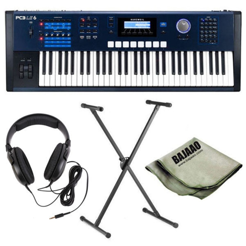 Kurzweil 61-key Synthesizer Workstation Deluxe Bundle