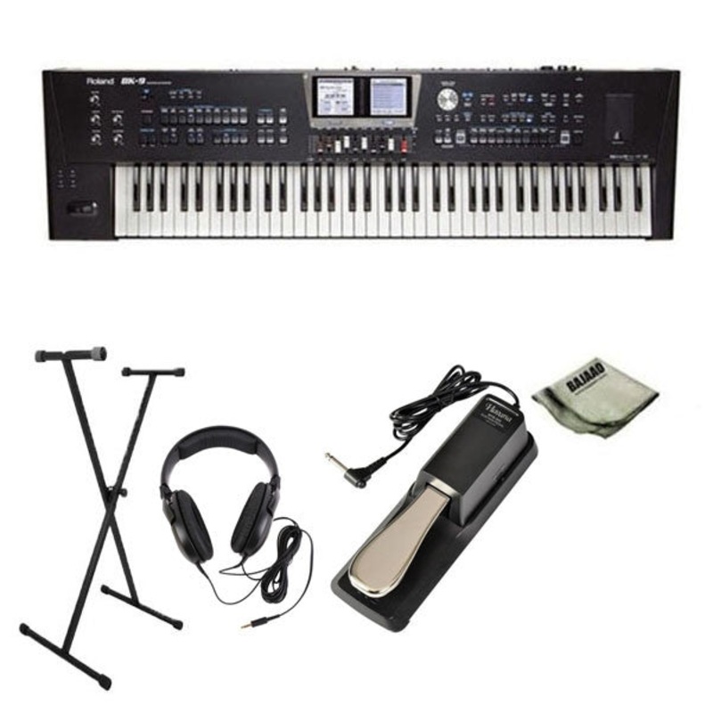 Roland BK-9 76-key Professional Arranger Pro Bundle