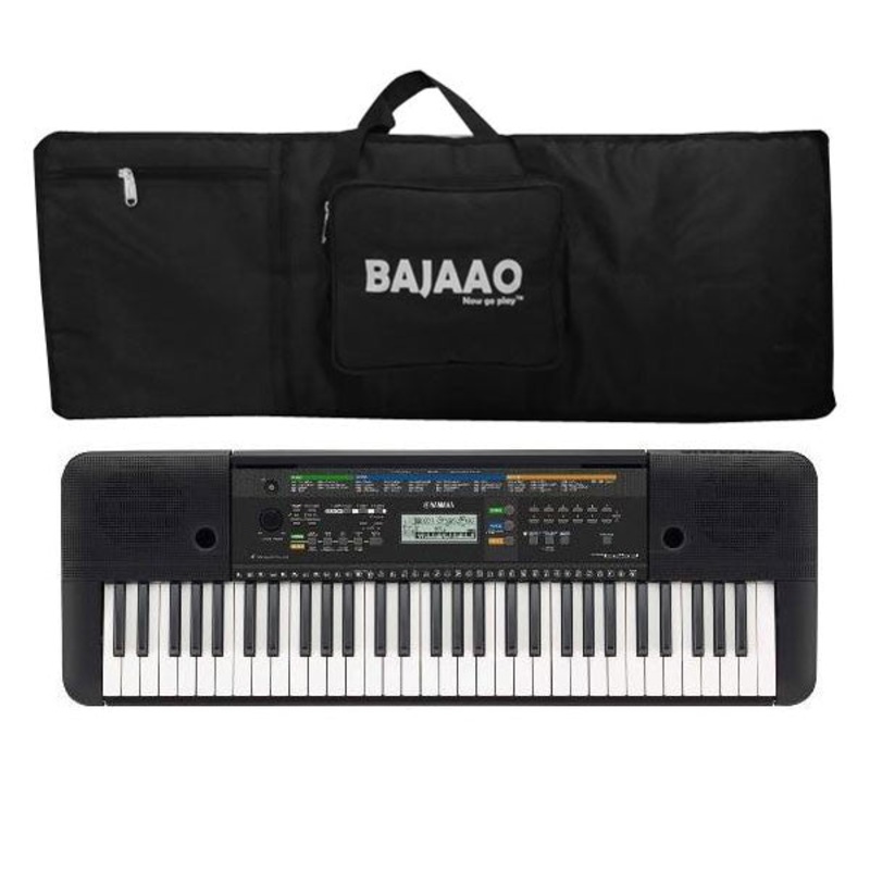 Yamaha PSR-E253 61-Key Portable Keyboard Basic Bundle