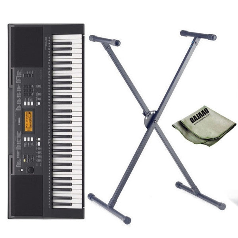Yamaha PSR-E343 61-Key Portable Keyboard Standard Bundle
