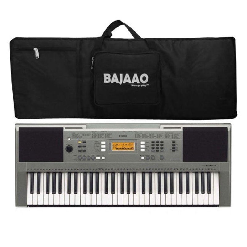 Yamaha PSR-E353 61-Key Touch Sensitive Portable Keyboard Basic Bundle