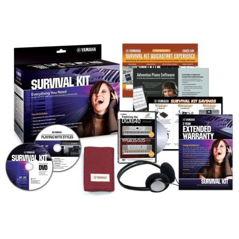 Yamaha SK88B Keyboard Survival Kit for YPG535, YPG635, and DGX-640