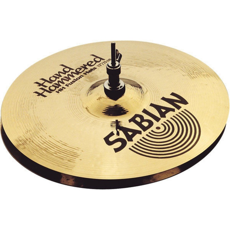 Sabian Hand Hammered Fusion Hi-Hat Cymbals 13 Inches