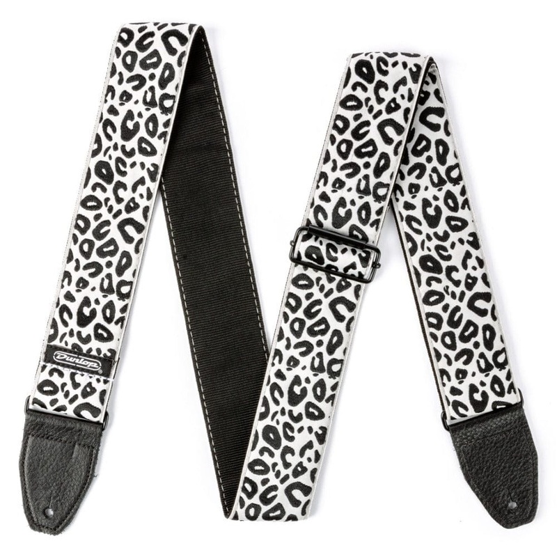 Dunlop D6719 Jacquard Woven Ice Cat Guitar Strap