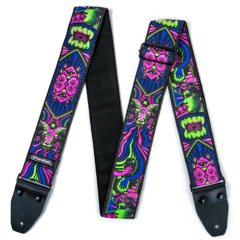 Dunlop ILD05 ILOVEDUST Fangs Guitar Strap