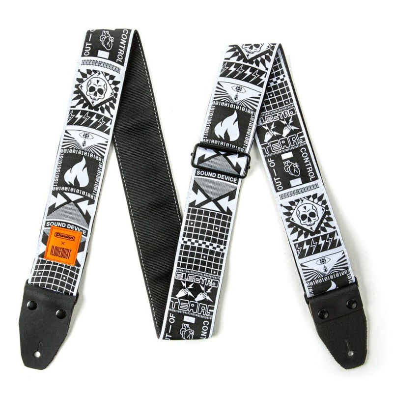 Dunlop ILD10 ILOVEDUST Out of Control Guitar Strap