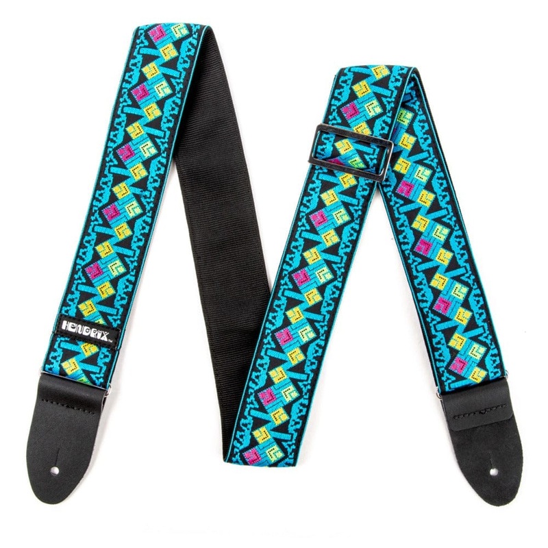 Dunlop JH14 Jimi Hendrix Blue Diamonds Guitar Strap