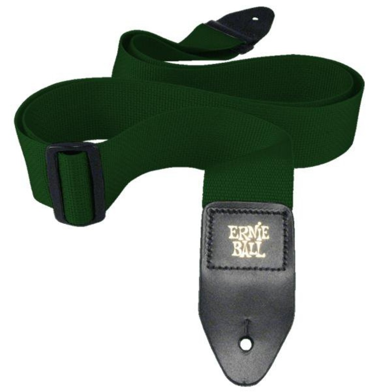 Ernie Ball 4050 Forest Green Polypro Guitar Strap