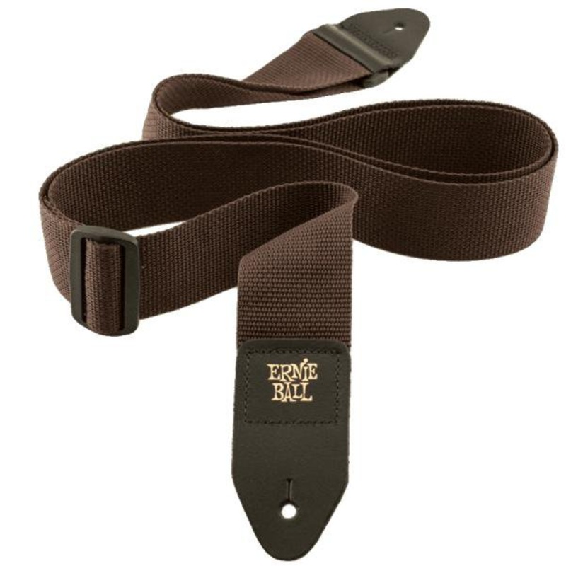 Ernie Ball 4052 Brown Polypro Guitar Strap