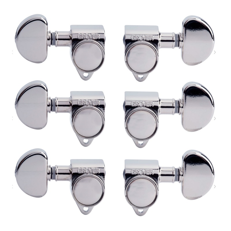 Grover 3+3 Rotomatic Tuners in Chrome - GR102C
