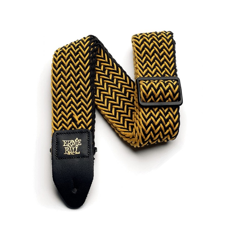 Ernie Ball 4147 Yellow Jacket Polyspun Guitar Strap