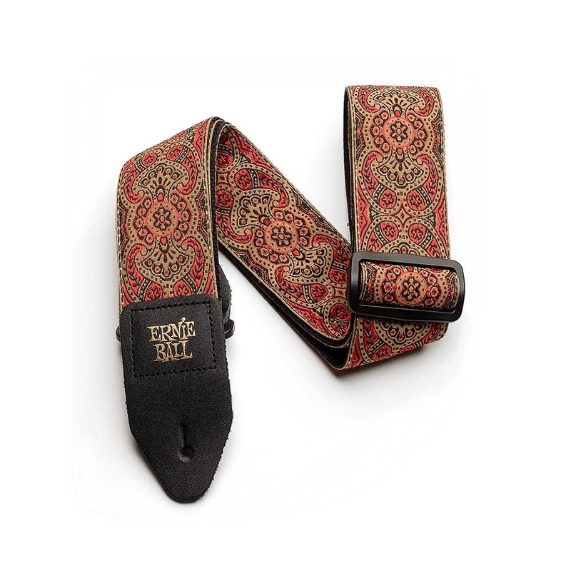 Ernie Ball 4162 Crimson Paisley Jacquard Guitar Strap