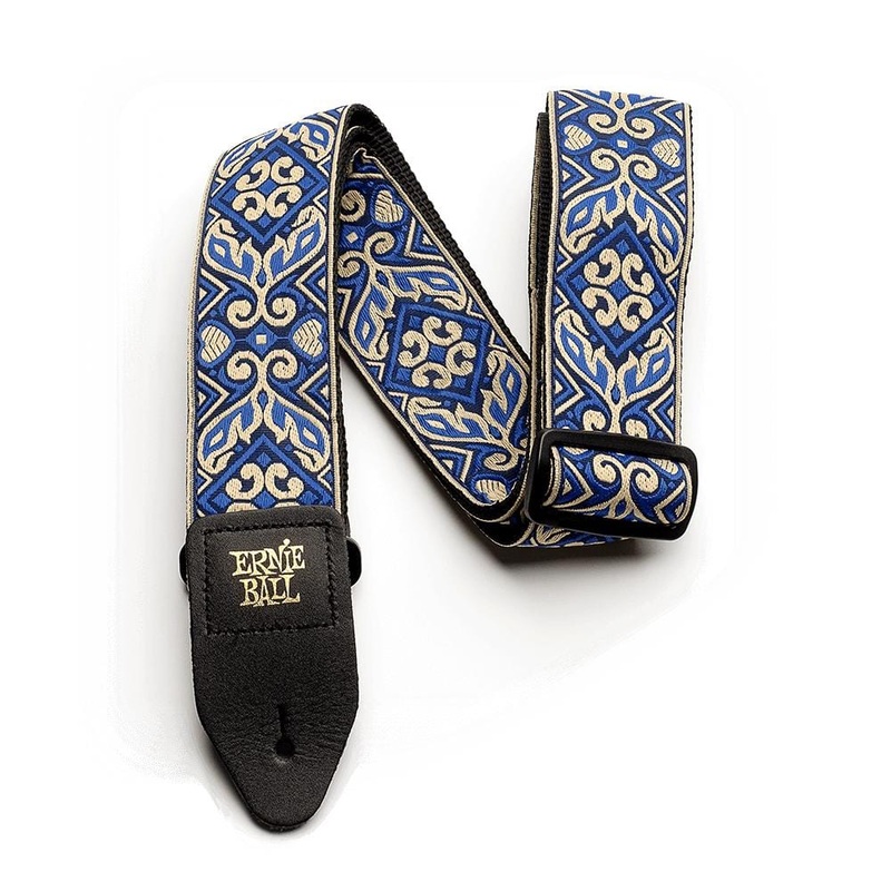 Ernie Ball 4165 Tribal Blue Jacquard Guitar Strap