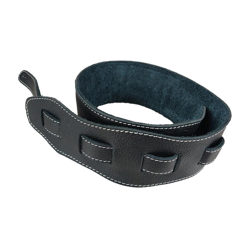 Premium Leather Soft Padded Guitar Strap for Electric / Acoustic / Bass Guitar