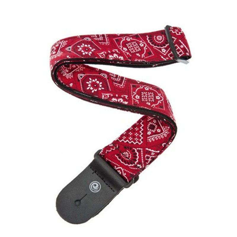 Planet Waves 50G02 50mm Bandana Red Guitar Strap