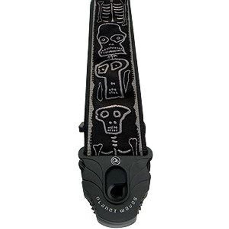 Planet Waves Skull & Bones Guitar Strap 50mm 50PLJS01