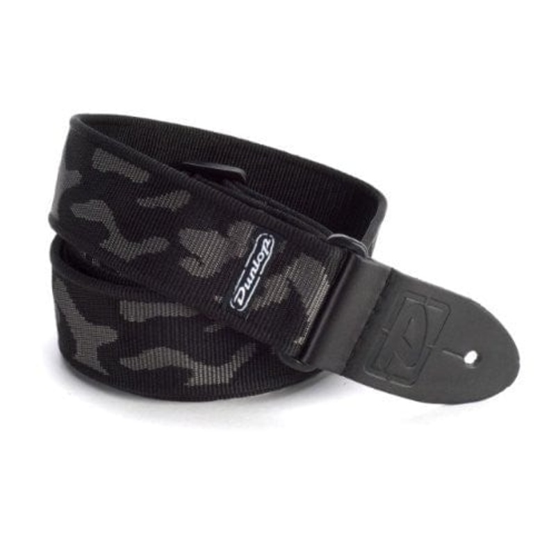 Dunlop D3810GY Cammo Gray Strap