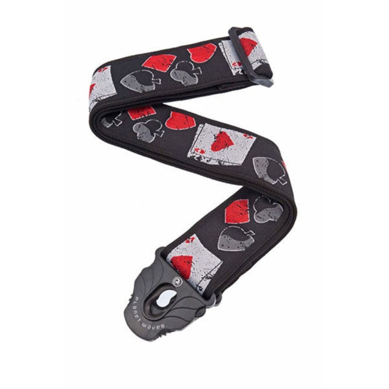 Planet Waves 50PLD01 Planet Lock Guitar Strap, Hold em