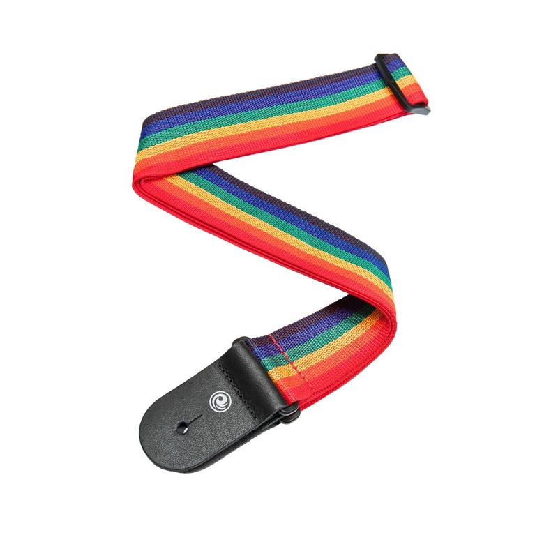 Planet Waves PWS111 Polypropylene Guitar Strap - Rainbow