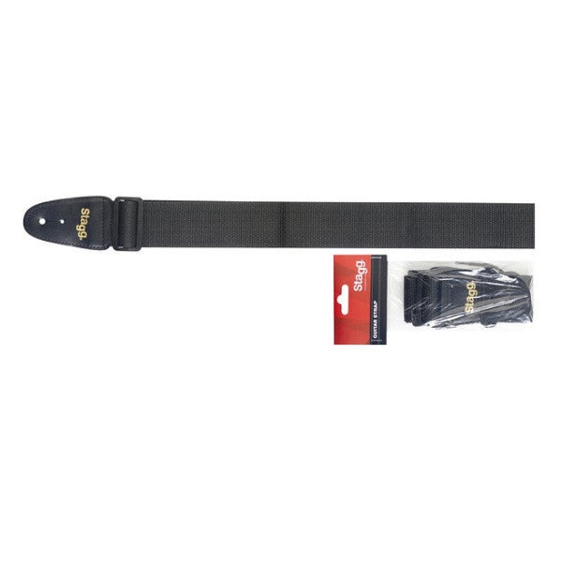 Stagg BJA006BK NYLON GUITAR STRAP 2inch (BLACK)