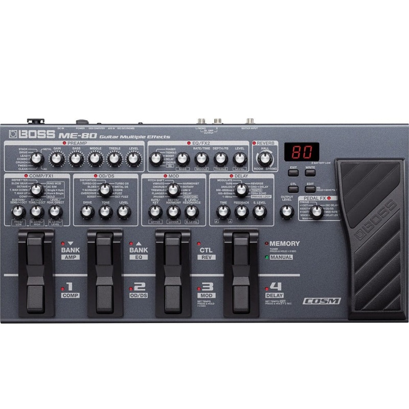Boss ME-80 Guitar Multi-Effects Guitar Processor