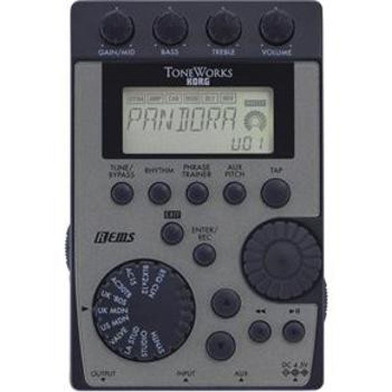 Korg Pandora PX4D Guitar Effects Processor with Drum/Bass Tracks