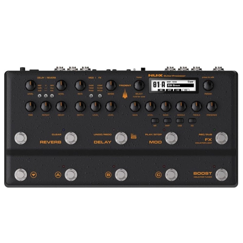 Nux NME-5 Trident Multi Effects Guitar Processor