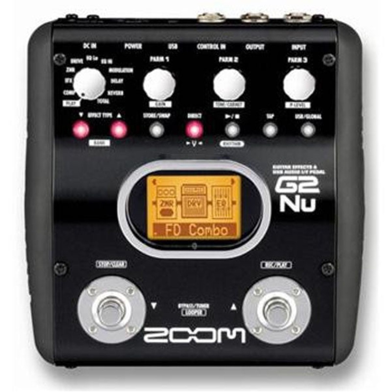 Zoom G2NU Guitar Multi Effects Processor and USB Interface