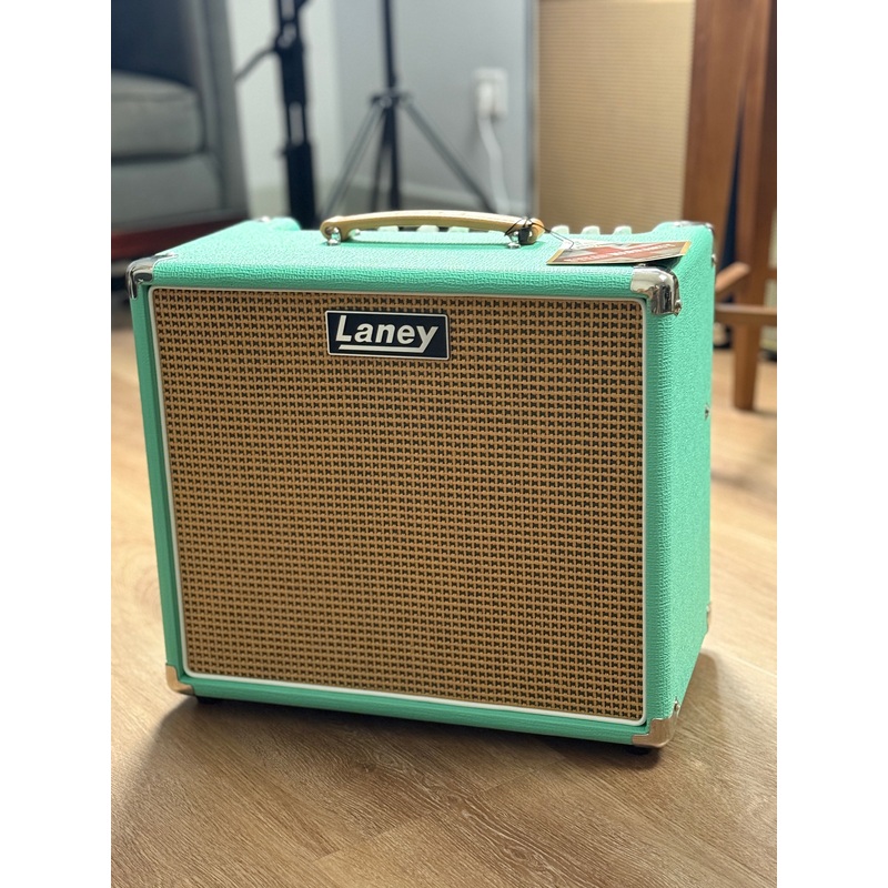 Laney LF Super 60-112 60-watt 1 x 12-inch Solid-state Combo Amplifier in Seafoam Green
