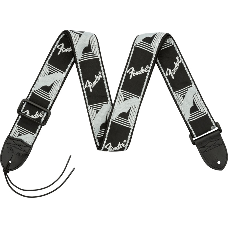 Fender Black/Light Grey/Dark Grey Mono Strap