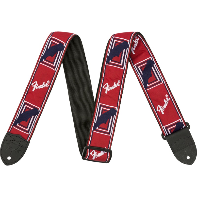 Fender Red/White/Blue Mono Strap
