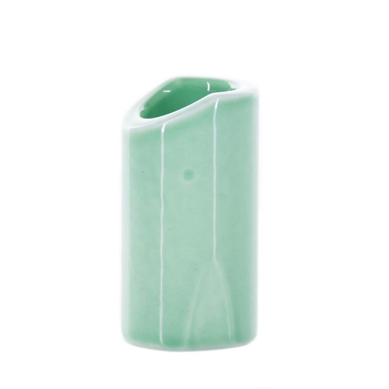 Rock Slide Small Ceramic Guitar Slide, Riptide, Surf Green
