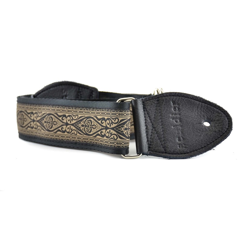 Souldier Ellington Guitar Strap - Black/Tan