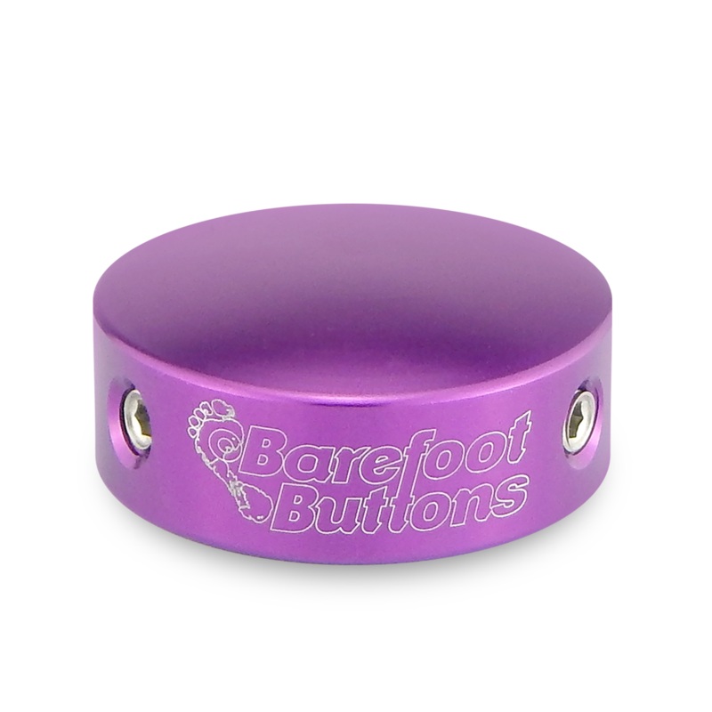 Barefoot Buttons V1 Standard Button, Purple