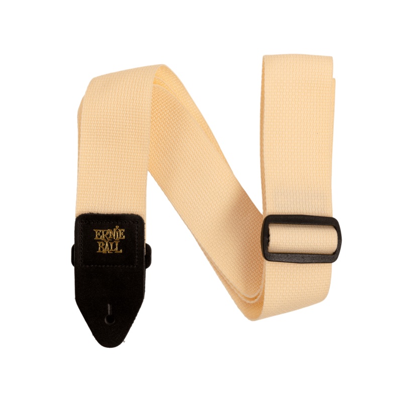 Ernie Ball Cream & Black Polypro Guitar Strap