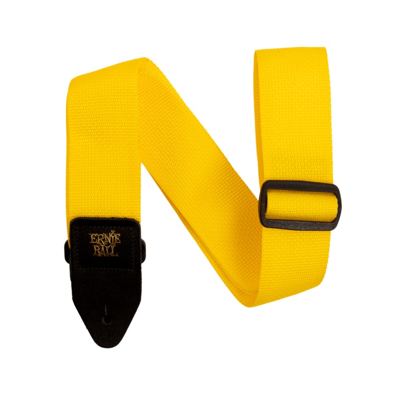 Ernie Ball Yellow & Black Polypro Guitar Strap