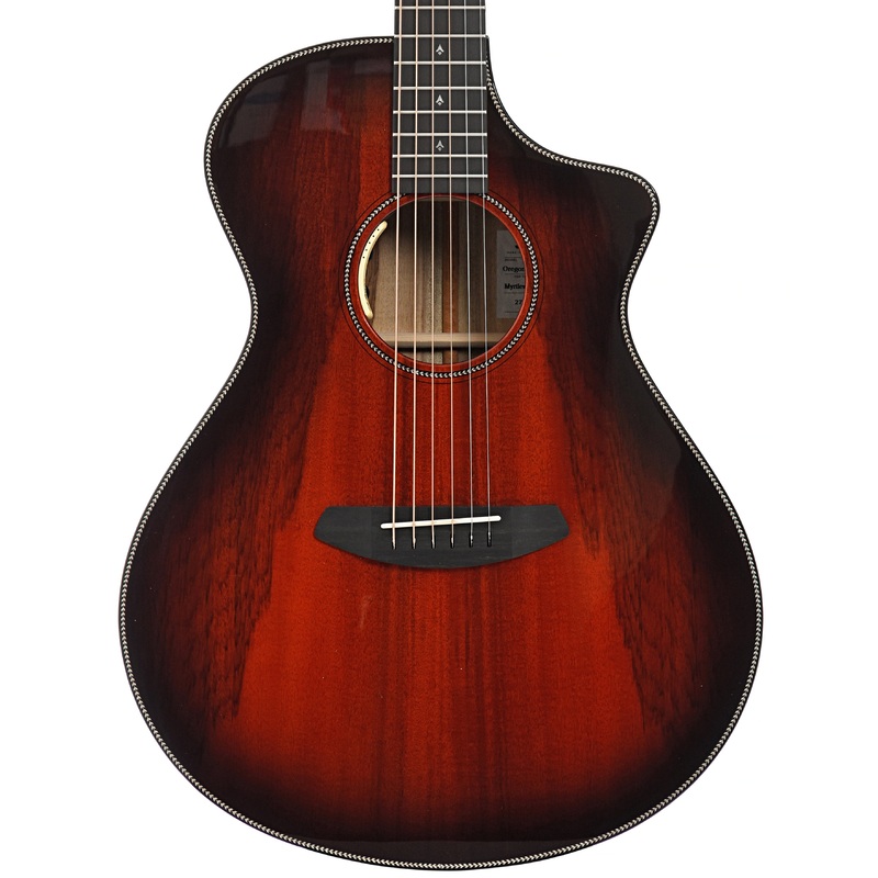 Breedlove Oregon Concert Ember CE Myrtlewood-Myrtlewood LTD Acoustic-Electric Guitar