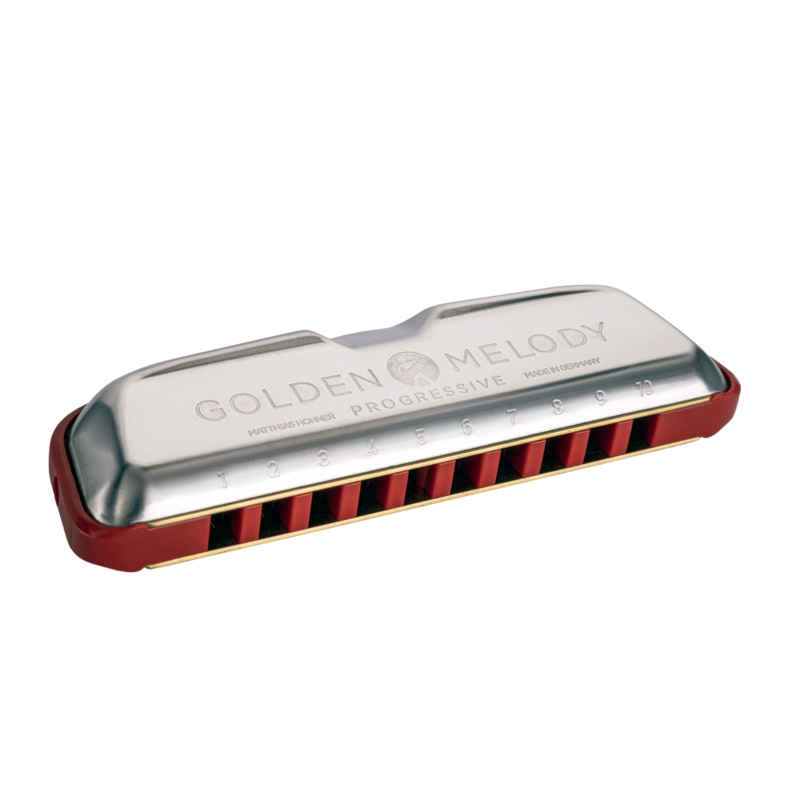 Hohner Golden Melody Progressive Series Harmonica, Key of A